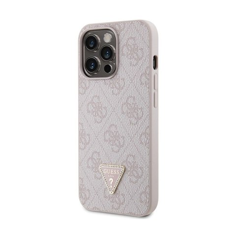 Guess Crossbody 4G Metal Logo - Etui iPhone 13 Pro Max (różowy) Guess Crossbody 4G Metal Logo - Etui iPhone 13 Pro Max (różowy)