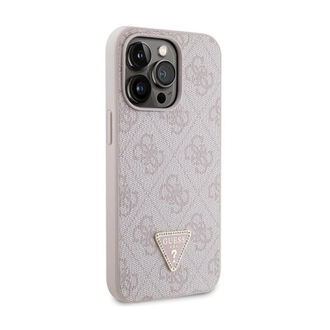 Guess Crossbody 4G Metal Logo - Etui iPhone 13 Pro Max (różowy) Guess Crossbody 4G Metal Logo - Etui iPhone 13 Pro Max (różowy)