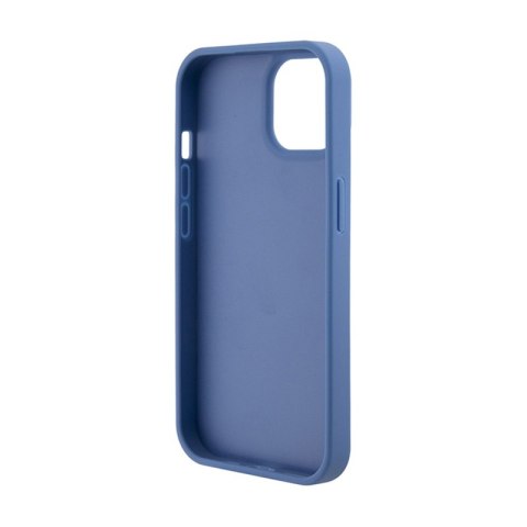 Guess Crossbody 4G Metal Logo - Etui iPhone 15 (niebieski) Guess Crossbody 4G Metal Logo - Etui iPhone 15 (niebieski)