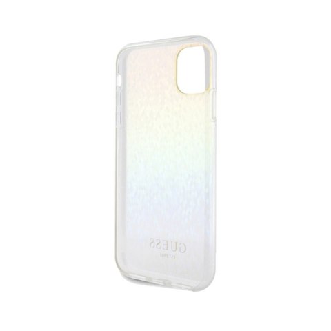 Guess IML Faceted Mirror Disco Iridescent - Etui iPhone 11 (Iridescent) Guess IML Faceted Mirror Disco Iridescent - Etui iPhone 11 (Iridescent)