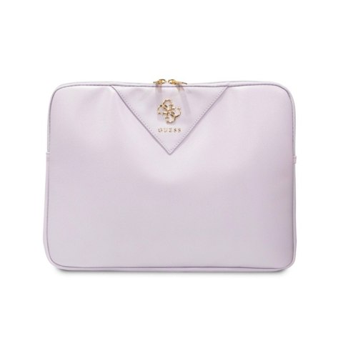 Guess Triangle 4G Sleeve - Etui na notebooka 13" / 14" (fioletowy) Guess Triangle 4G Sleeve - Etui na notebooka 13" / 14" (fioletowy)