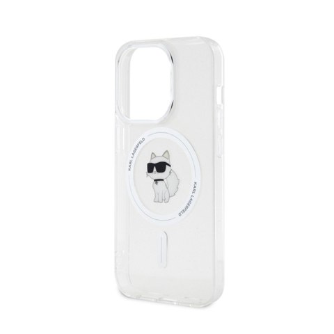 Karl Lagerfeld IML Choupette MagSafe - Etui iPhone 15 Pro (przezroczysty) Karl Lagerfeld IML Choupette MagSafe - Etui iPhone 15 Pro (przezroczysty)