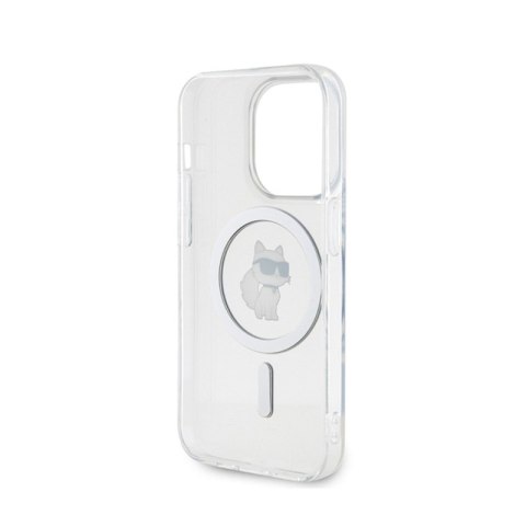 Karl Lagerfeld IML Choupette MagSafe - Etui iPhone 15 Pro (przezroczysty) Karl Lagerfeld IML Choupette MagSafe - Etui iPhone 15 Pro (przezroczysty)