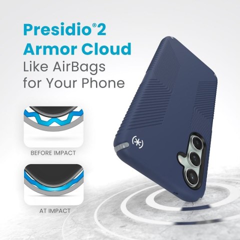 Speck Presidio2 Grip - Etui Samsung Galaxy S23 FE (Coastal Blue/Black/White) Speck Presidio2 Grip - Etui Samsung Galaxy S23 FE (Coastal Blue/Black/White)