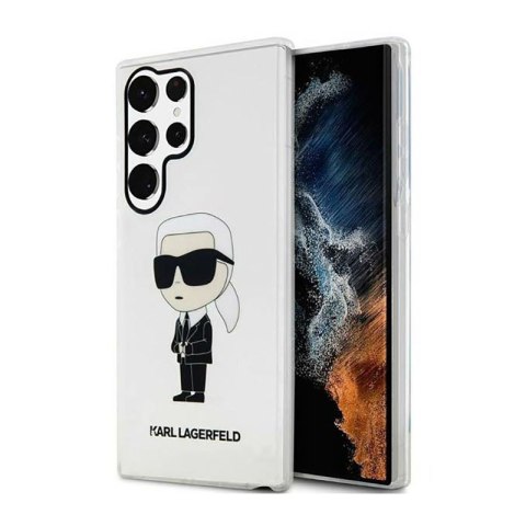 Karl Lagerfeld IML NFT Ikonik - Etui Samsung Galaxy S23 Ultra (przezroczysty) Karl Lagerfeld IML NFT Ikonik - Etui Samsung Galaxy S23 Ultra (przezroczysty)