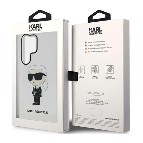 Karl Lagerfeld IML NFT Ikonik - Etui Samsung Galaxy S23 Ultra (przezroczysty) Karl Lagerfeld IML NFT Ikonik - Etui Samsung Galaxy S23 Ultra (przezroczysty)