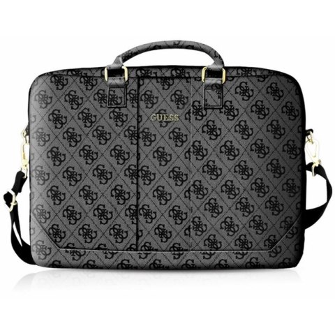 Guess 4G Uptown Computer Bag - Torba na notebooka 16" / 15" (szary) Guess 4G Uptown Computer Bag - Torba na notebooka 16" / 15" (szary)
