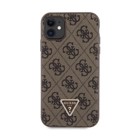 Guess Crossbody 4G Metal Logo - Etui iPhone 11 (brązowy) Guess Crossbody 4G Metal Logo - Etui iPhone 11 (brązowy)