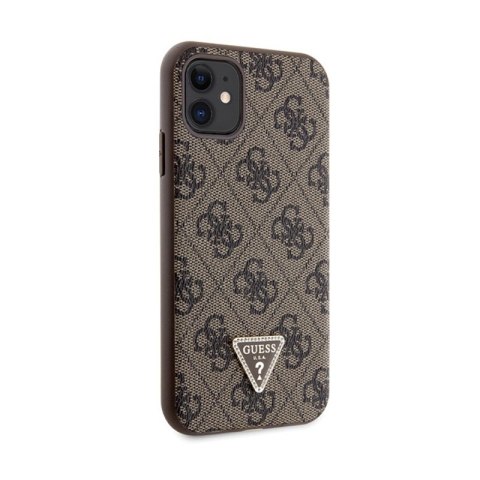 Guess Crossbody 4G Metal Logo - Etui iPhone 11 (brązowy) Guess Crossbody 4G Metal Logo - Etui iPhone 11 (brązowy)