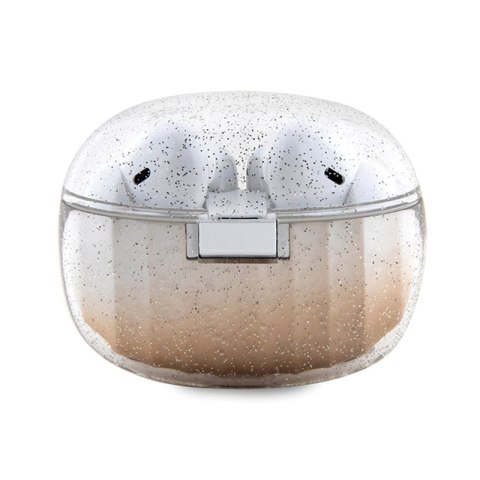 Guess Glitter Gradient - Słuchawki Bluetooth TWS + etui ładujące (złoty) Guess Glitter Gradient - Słuchawki Bluetooth TWS + etui ładujące (złoty)