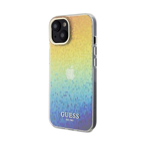 Guess IML Faceted Mirror Disco Iridescent - Etui iPhone 14 (Iridescent) Guess IML Faceted Mirror Disco Iridescent - Etui iPhone 14 (Iridescent)