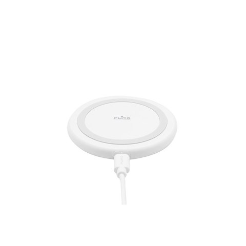 PURO Wireless Charging Station QI - Bezprzewodowa ładowarka indukcyjna Qi (biały) PURO Wireless Charging Station QI - Bezprzewodowa ładowarka indukcyjna Qi (biały)