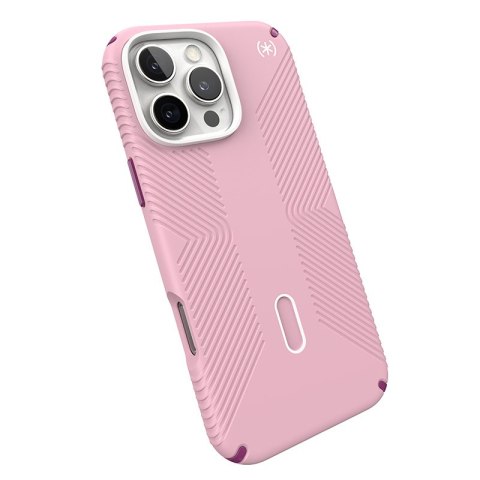 Speck Presidio2 Grip ClickLock & MagSafe - Etui iPhone 16 Pro Max (Wednesday Pink / Boysenberry Purple / White) Speck Presidio2 Grip ClickLock & MagSafe - Etui iPhone 16 Pro Max (Wednesday Pink / Boysenberry Purple / White)