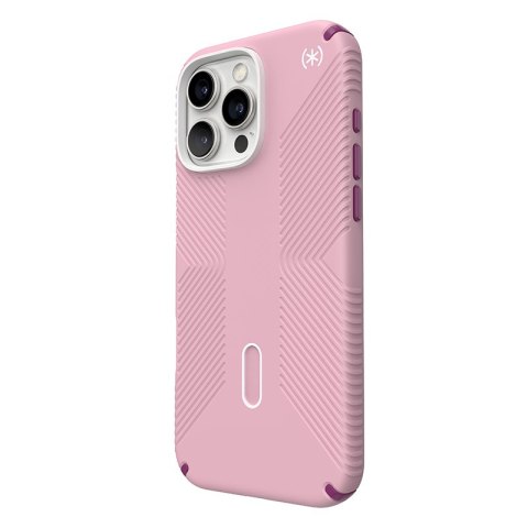 Speck Presidio2 Grip ClickLock & MagSafe - Etui iPhone 16 Pro Max (Wednesday Pink / Boysenberry Purple / White) Speck Presidio2 Grip ClickLock & MagSafe - Etui iPhone 16 Pro Max (Wednesday Pink / Boysenberry Purple / White)