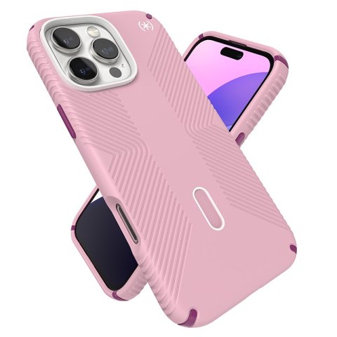 Speck Presidio2 Grip ClickLock & MagSafe - Etui iPhone 16 Pro Max (Wednesday Pink / Boysenberry Purple / White) Speck Presidio2 Grip ClickLock & MagSafe - Etui iPhone 16 Pro Max (Wednesday Pink / Boysenberry Purple / White)