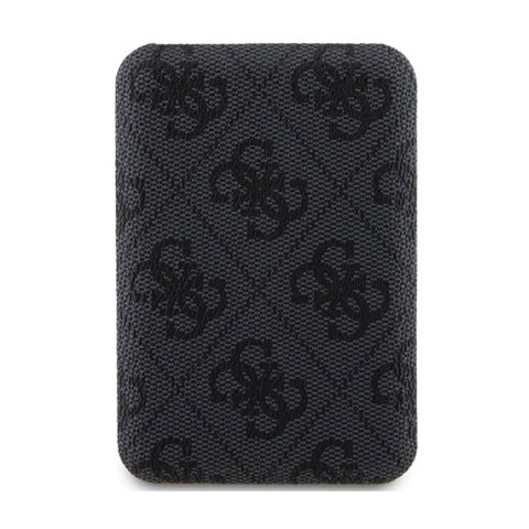 Guess 4G Leather Metal Logo MagSafe - Power Bank indukcyjny 5000 mAh 15W MagSafe (czarny) Guess 4G Leather Metal Logo MagSafe - Power Bank indukcyjny 5000 mAh 15W MagSafe (czarny)