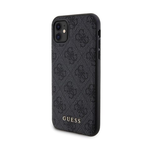 Guess Bundle Pack MagSafe 4G Metal Gold Logo - Zestaw etui + Power Bank 5000mAh MagSafe iPhone 11 (czarny) Guess Bundle Pack MagSafe 4G Metal Gold Logo - Zestaw etui + Power Bank 5000mAh MagSafe iPhone 11 (czarny)