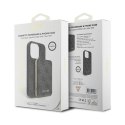 Guess Bundle Pack MagSafe 4G Metal Gold Logo - Zestaw etui + Power Bank 5000mAh MagSafe iPhone 11 (czarny)