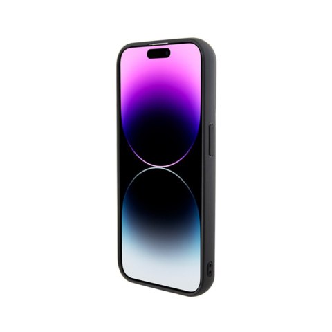 Karl Lagerfeld 3D Rubber Multi Logo - Etui iPhone 15 Pro (czarny) Karl Lagerfeld 3D Rubber Multi Logo - Etui iPhone 15 Pro (czarny)
