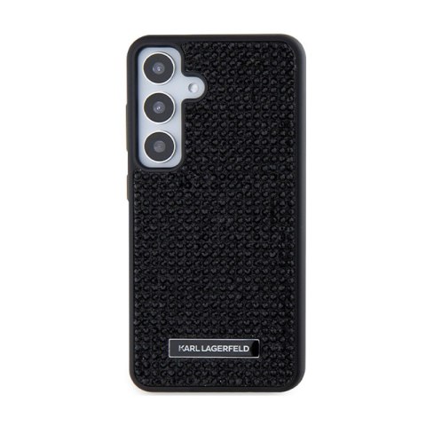 Karl Lagerfeld Rhinestone Metal Logo - Etui Samsung Galaxy S24 (czarny) Karl Lagerfeld Rhinestone Metal Logo - Etui Samsung Galaxy S24 (czarny)