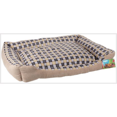 Miękkie legowisko kanapa dla psa 90 x 70 x 20 cm roz. XL (beżowy) Miękkie legowisko kanapa dla psa 90 x 70 x 20 cm roz. XL (beżowy)