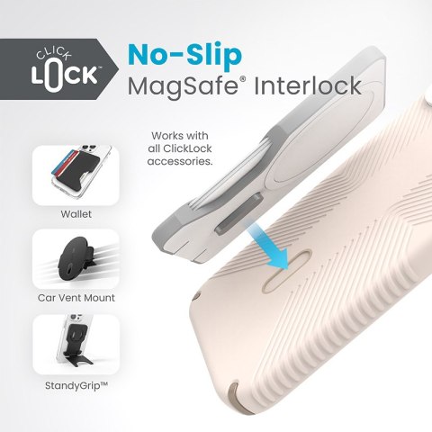 Speck Presidio2 Grip ClickLock & Magsafe - Etui iPhone 15 Plus / iPhone 14 Plus (Bleached Bone / Heirloom Gold / Hazel Brown) Speck Presidio2 Grip ClickLock & Magsafe - Etui iPhone 15 Plus / iPhone 14 Plus (Bleached Bone / Heirloom Gold / Hazel Brown)