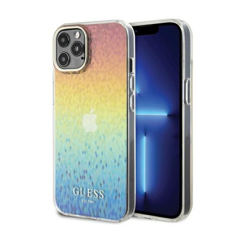 Guess IML Faceted Mirror Disco Iridescent - Etui iPhone 13 Pro (Iridescent) Guess IML Faceted Mirror Disco Iridescent - Etui iPhone 13 Pro (Iridescent)