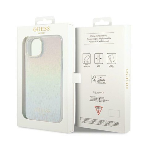 Guess IML Faceted Mirror Disco Iridescent - Etui iPhone 13 Pro (Iridescent) Guess IML Faceted Mirror Disco Iridescent - Etui iPhone 13 Pro (Iridescent)