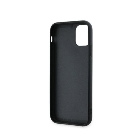 Karl Lagerfeld Diagonal Quilted Script - Etui iPhone 11 (czarny) Karl Lagerfeld Diagonal Quilted Script - Etui iPhone 11 (czarny)