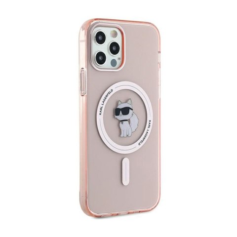Karl Lagerfeld IML Choupette MagSafe - Etui iPhone 12 / iPhone 12 Pro (różowy) Karl Lagerfeld IML Choupette MagSafe - Etui iPhone 12 / iPhone 12 Pro (różowy)