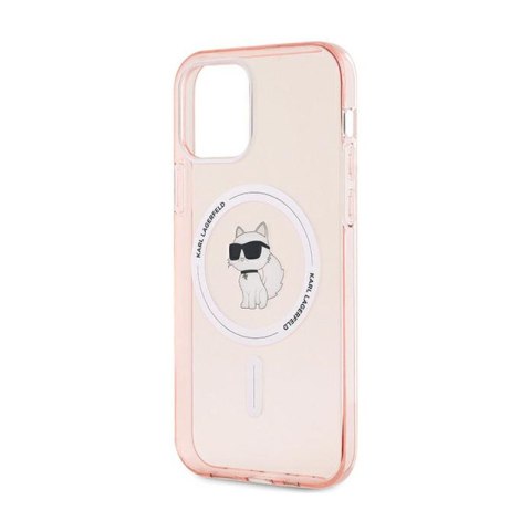 Karl Lagerfeld IML Choupette MagSafe - Etui iPhone 12 / iPhone 12 Pro (różowy) Karl Lagerfeld IML Choupette MagSafe - Etui iPhone 12 / iPhone 12 Pro (różowy)