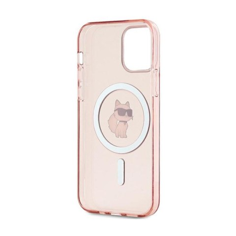 Karl Lagerfeld IML Choupette MagSafe - Etui iPhone 12 / iPhone 12 Pro (różowy) Karl Lagerfeld IML Choupette MagSafe - Etui iPhone 12 / iPhone 12 Pro (różowy)
