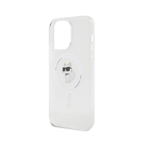 Karl Lagerfeld IML Choupette MagSafe - Etui iPhone 15 Pro Max (przezroczysty) Karl Lagerfeld IML Choupette MagSafe - Etui iPhone 15 Pro Max (przezroczysty)