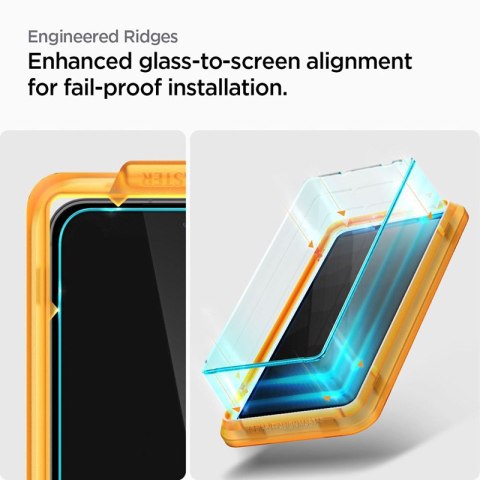 Spigen Alm Glas.TR 2-Pack - Szkło hartowane do Samsung Galaxy S23 FE (2 szt.) (Clear) Spigen Alm Glas.TR 2-Pack - Szkło hartowane do Samsung Galaxy S23 FE (2 szt.) (Clear)
