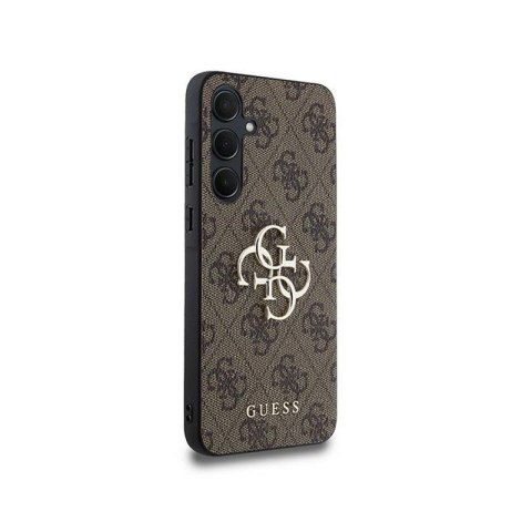 Guess 4G Big Metal Logo - Etui Samsung Galaxy A35 5G (brązowy) Guess 4G Big Metal Logo - Etui Samsung Galaxy A35 5G (brązowy)