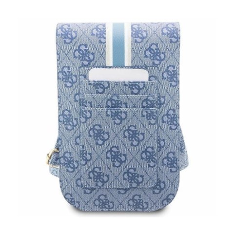 Guess 4G Stripes - Torebka crossbody na telefon (niebieski) Guess 4G Stripes - Torebka crossbody na telefon (niebieski)