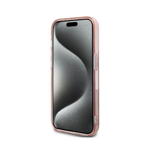 Karl Lagerfeld IML Choupette Head & Monogram - Etui iPhone 13 Pro (różowy) Karl Lagerfeld IML Choupette Head & Monogram - Etui iPhone 13 Pro (różowy)