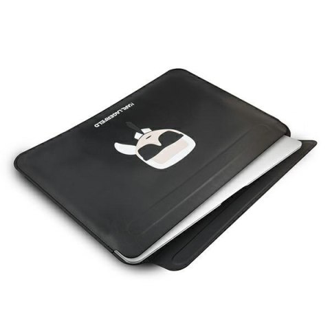 Karl Lagerfeld Ikonik Sleeve - Etui na notebook 16" (Czarny) Karl Lagerfeld Ikonik Sleeve - Etui na notebook 16" (Czarny)