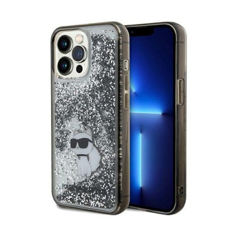 Karl Lagerfeld Liquid Glitter Choupette - Etui iPhone 13 Pro (przezroczysty) Karl Lagerfeld Liquid Glitter Choupette - Etui iPhone 13 Pro (przezroczysty)