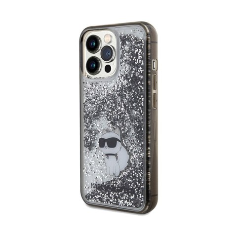 Karl Lagerfeld Liquid Glitter Choupette - Etui iPhone 13 Pro (przezroczysty) Karl Lagerfeld Liquid Glitter Choupette - Etui iPhone 13 Pro (przezroczysty)