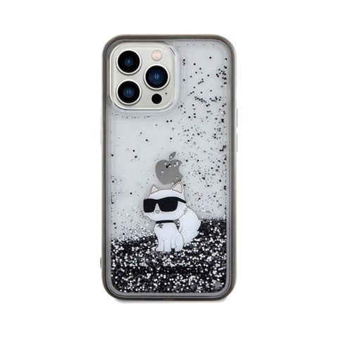 Karl Lagerfeld Liquid Glitter Choupette - Etui iPhone 13 Pro (przezroczysty) Karl Lagerfeld Liquid Glitter Choupette - Etui iPhone 13 Pro (przezroczysty)