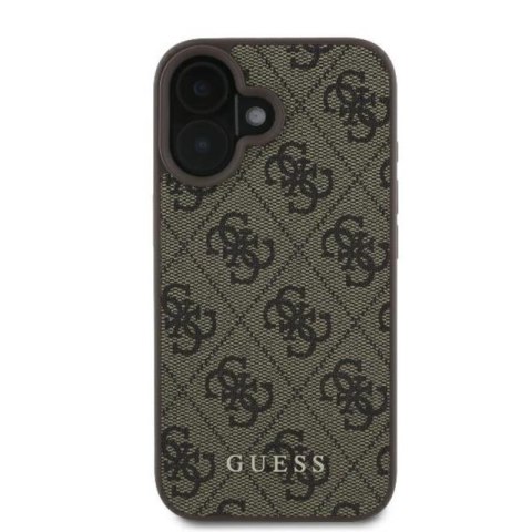 Guess 4G Classic - Etui iPhone 16 Plus (brązowy) Guess 4G Classic - Etui iPhone 16 Plus (brązowy)