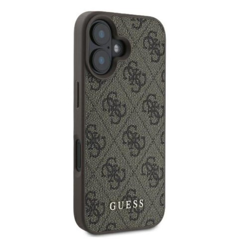 Guess 4G Classic - Etui iPhone 16 Plus (brązowy) Guess 4G Classic - Etui iPhone 16 Plus (brązowy)