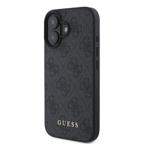 Guess 4G Classic - Etui iPhone 16 (czarny) Guess 4G Classic - Etui iPhone 16 (czarny)
