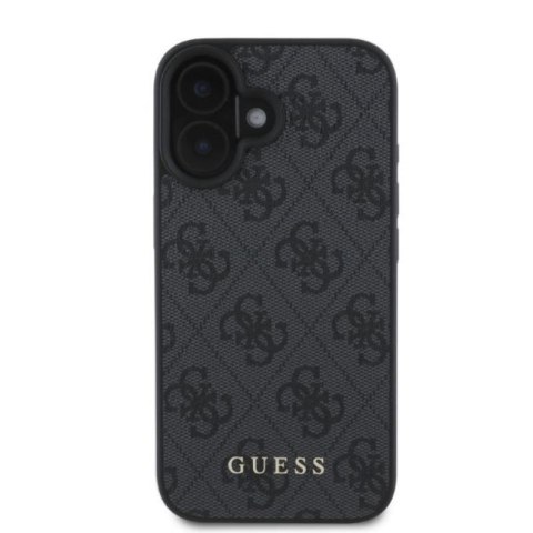 Guess 4G Classic - Etui iPhone 16 (czarny) Guess 4G Classic - Etui iPhone 16 (czarny)