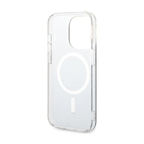Guess 4G MagSafe - Etui iPhone 15 Pro Max (czarny) Guess 4G MagSafe - Etui iPhone 15 Pro Max (czarny)