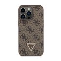 Guess Crossbody 4G Metal Logo - Etui iPhone 13 Pro (brązowy)