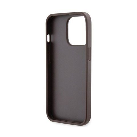 Guess Crossbody 4G Metal Logo - Etui iPhone 13 Pro (brązowy) Guess Crossbody 4G Metal Logo - Etui iPhone 13 Pro (brązowy)