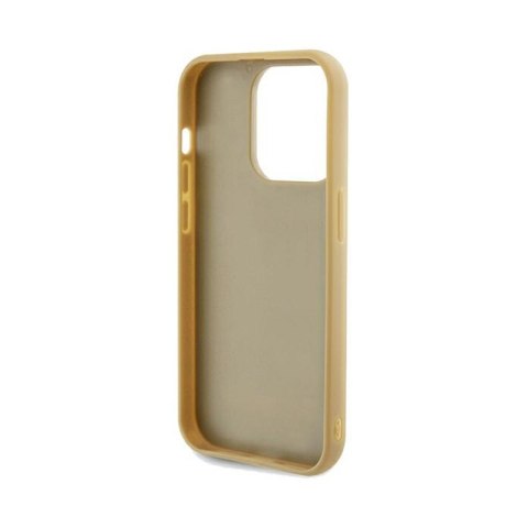 Guess Disco Metal Script - Etui iPhone 14 Pro Max (złoty) Guess Disco Metal Script - Etui iPhone 14 Pro Max (złoty)