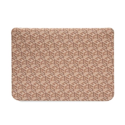 Guess GCube Stripes Computer Sleeve - Etui na notebooka 14" (Brązowy) Guess GCube Stripes Computer Sleeve - Etui na notebooka 14" (Brązowy)